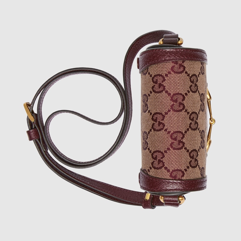 Gucci Horsebit 1955 Mini Shoulder Bag 625615 Burgundy